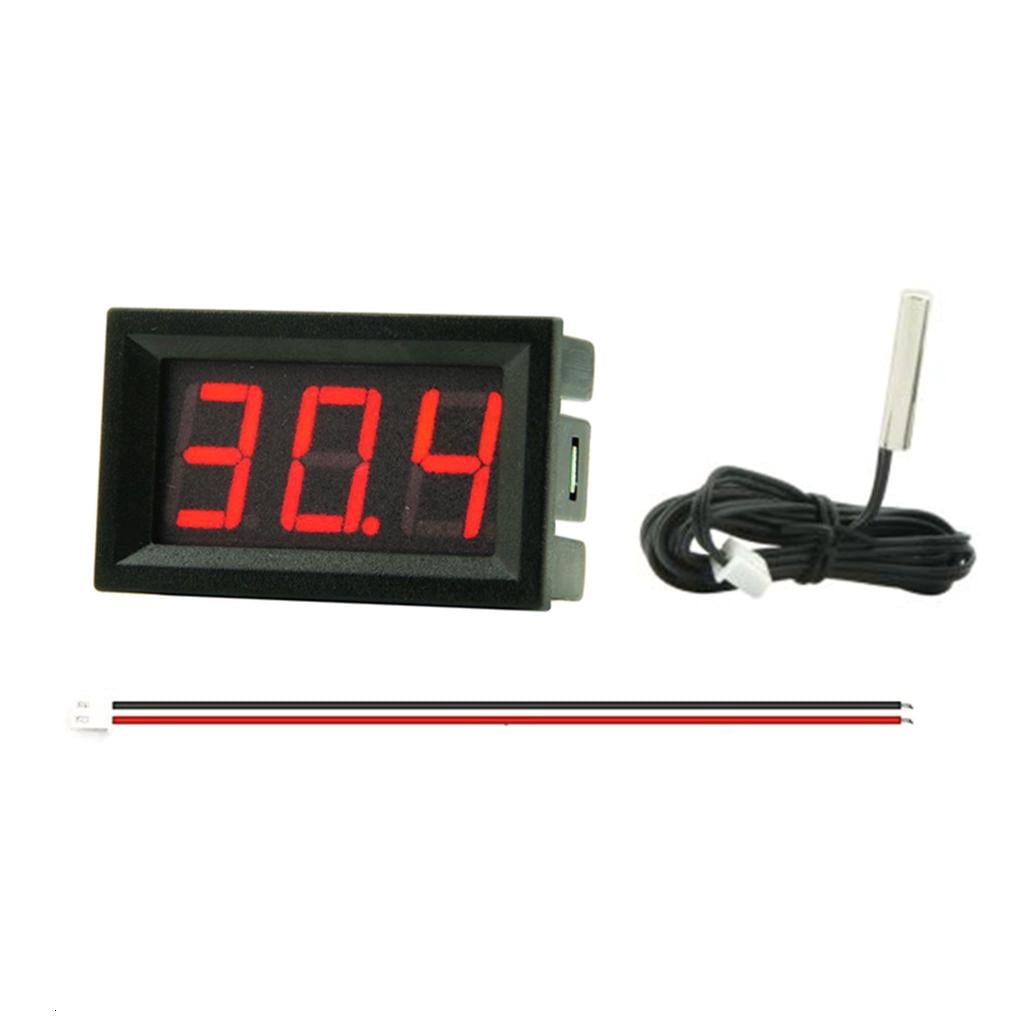 MOMOJIA Digital Thermometer Temperature Sensor Tester for Fish for Tank ...