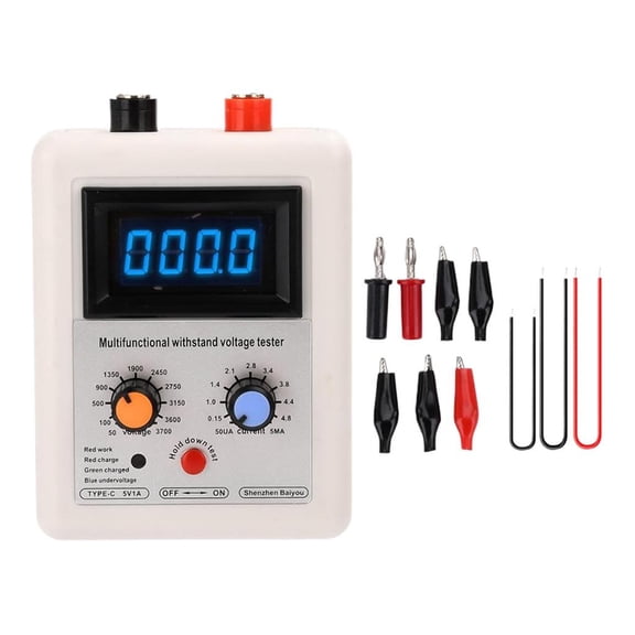 MOMOJIA Diode Triode Voltage Capability Meter 50-3700V Withstand Voltage Tester IGBT Transistor Tester Multifunction Meter