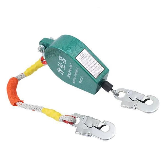 MOMOJIA Double Brake Safety Hook Selves Retracting Lifelines For High Altitude Work 800lb