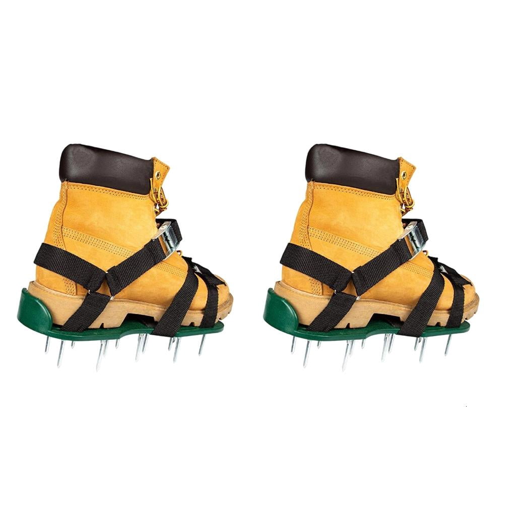MOMOJIA Durability Plastic Garden Footwear Spiked Shoes Nail Shoes Slip-Resistant Design