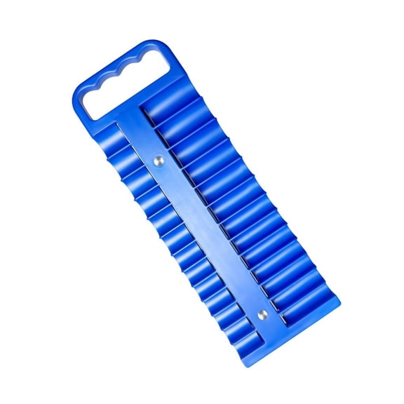 MOMOJIA Durability Plastic Magnetic Socket Holder Lightweight Tool Storage Box for 1/2 /3/8