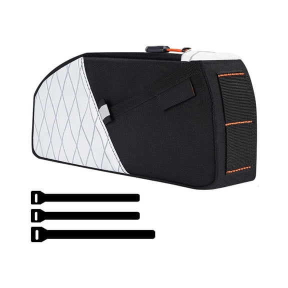 MOMOJIA Durability Waterproofed Roll Top Handlebars Bag Dustproofed Cycling Pack