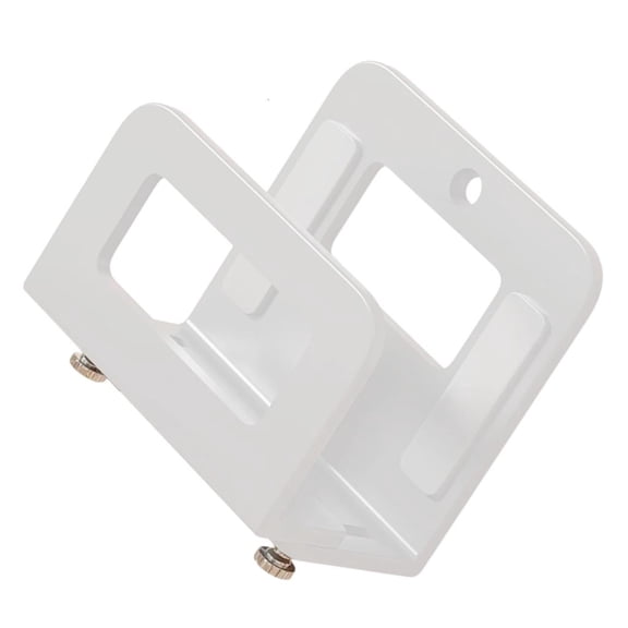 MOMOJIA Durable Carbon Steel Electronics Shelf Wall Mount No Tools Needed Holds Router Sound System Devices Ventilation Design