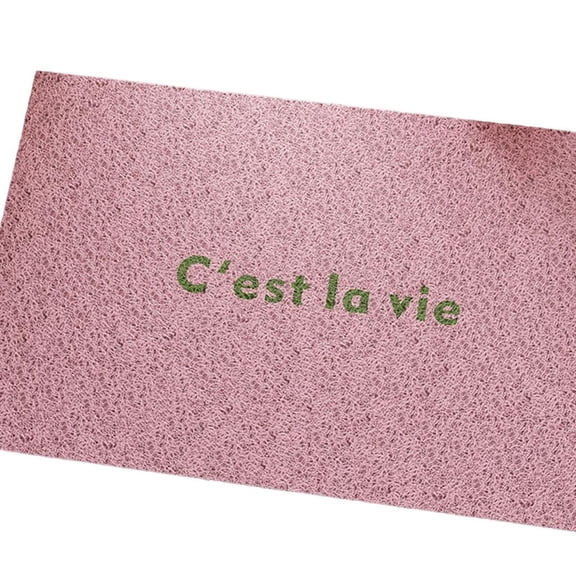 MOMOJIA Easy Cleaning PVC Loop Floor Mats Dustproof Designs for Home