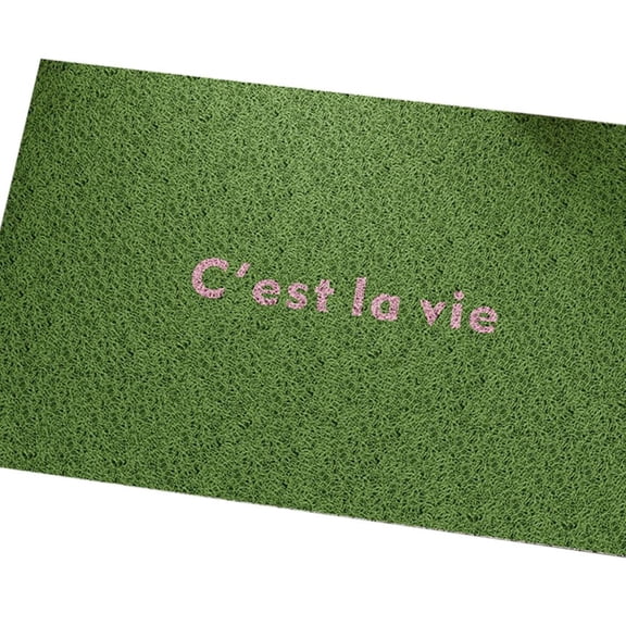 MOMOJIA Easy Cleaning PVC Loop Floor Mats Dustproof Designs for Home