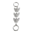 thumbnail image 1 of MOMOJIA Elegant Butterfly Jewelry Extension Chain Adjustable For Necklace Bracelet Underarm Accessory, 1 of 6