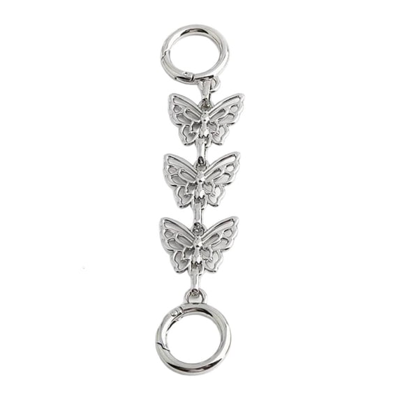 MOMOJIA Elegant Butterfly Jewelry Extension Chain Adjustable For Necklace Bracelet Underarm Accessory