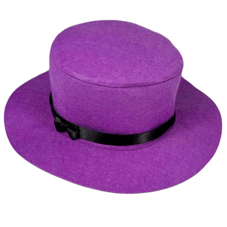 MOMOJIA Elegant Purple Top Hat With Bowknot for Women  display picture 1