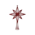 thumbnail image 1 of MOMOJIA Elegant Reflective Metal Christmas Tree Toppers Star Hollow Designs For Holiday Season, 1 of 17