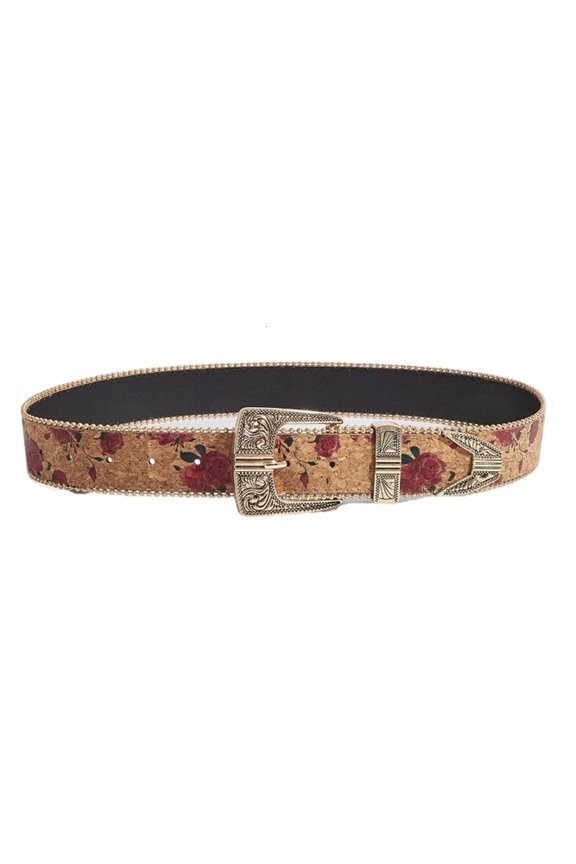 Elegant Women's Metal Fastener Strap Premium PU1eatherMulti Purpose Accessory