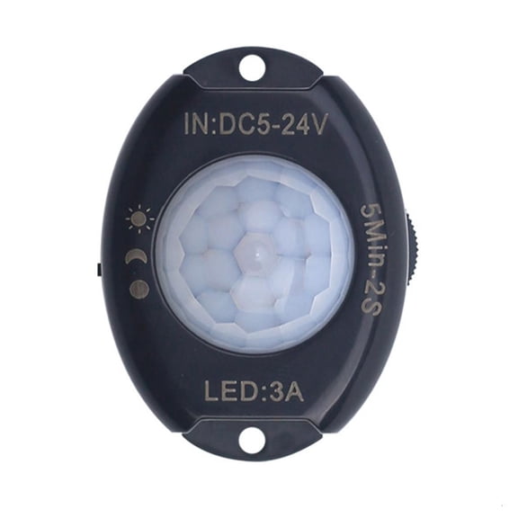 MOMOJIA Energy Saving Motion Switches with 3 5M Detection Scope & 120 Degree Coverage Human Body Induction Light Control for Home
