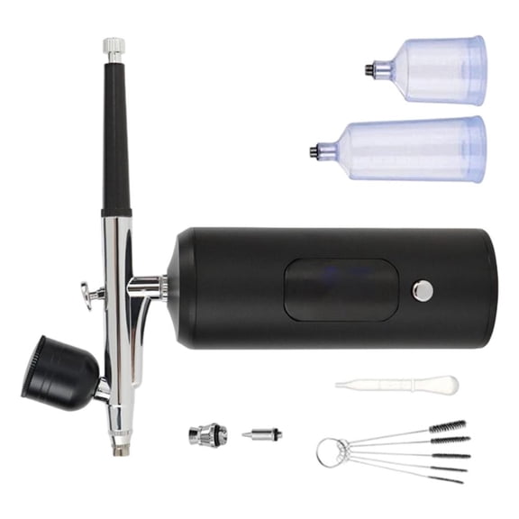 MOMOJIA Ergonomic 7.4V High Pressure Air Pumps Handheld Sprayer Guns For Artistic Painting Beauty Crafts With Complete Accessory