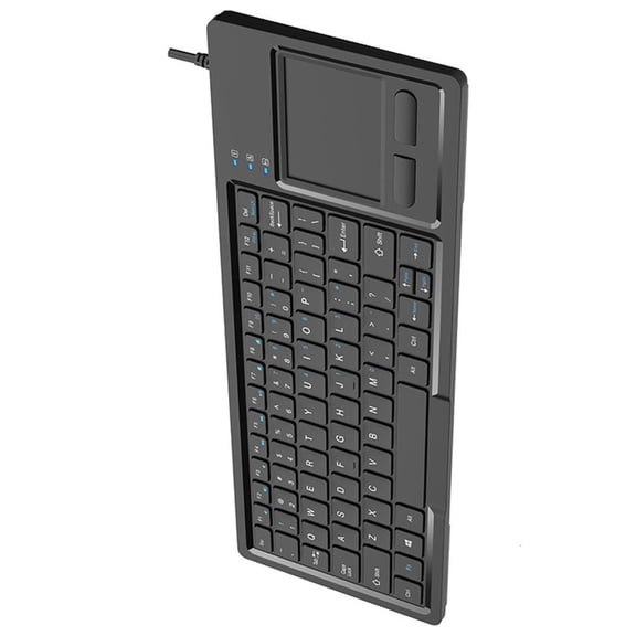 MOMOJIA Ergonomic 78 Key USB Corded Keyboard Touch Keyboard Function Waterproof Connection For Industrial Control Typing