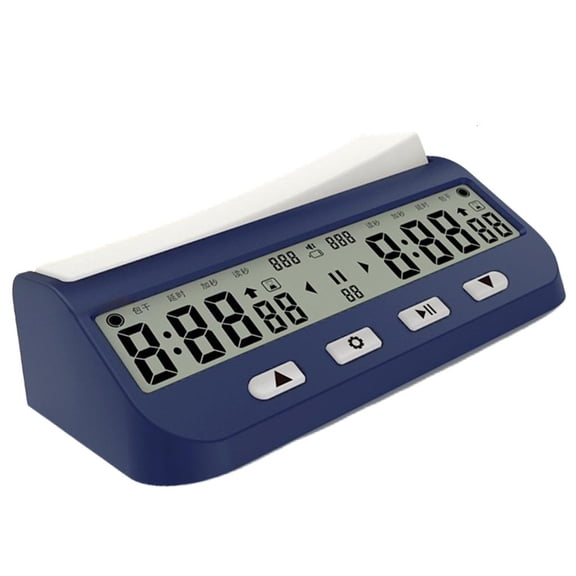 MOMOJIA Ergonomic Chesses Tournament Clock Step Setting Feature Optimizes Portability
