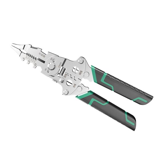 MOMOJIA Ergonomic Folding Wire Stripper Pliers Steel Construction For Cable Maintenance