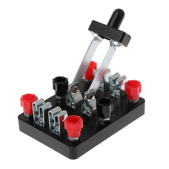 MOMOJIA Experiment Test Physic School Knife Switch Double Pole Double Throw Toggle