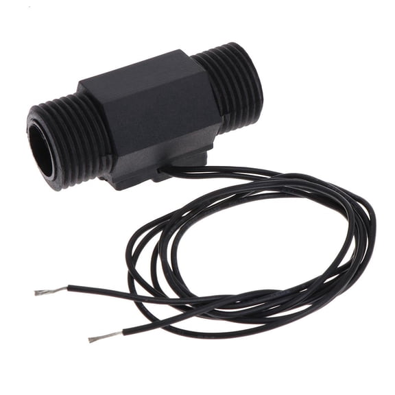 MOMOJIA FS-131 Plastic Liquid Water Flow Sensor Two Wires Magnetic Switch 0.75-5 L/min