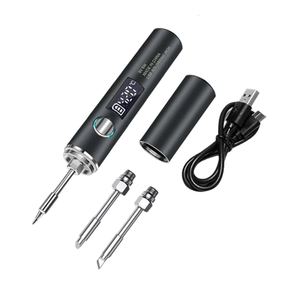 MOMOJIA Fast Heat Soldering Iron Set 260 to 420℃ Range Temperature Home Workshop Tool