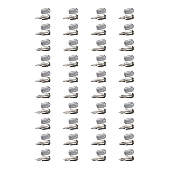 MOMOJIA Fast Mounting Shelf Support Peg Auto Tapping Design for Floating Shelves Use