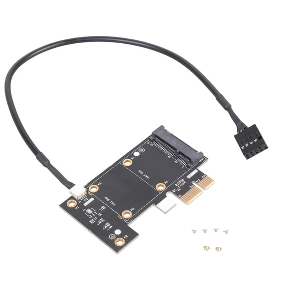 MOMOJIA Fast Speed PCIe Adapter Board Enhances Computer Connection And System Upgrades With Tool Less Installation