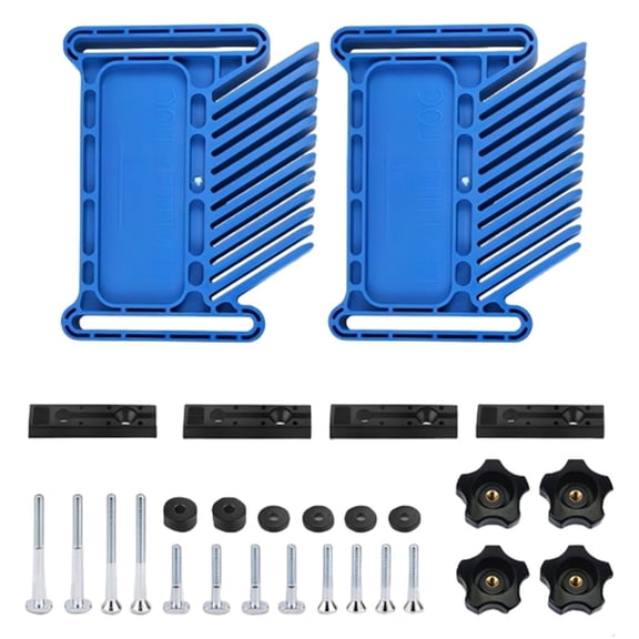 MOMOJIA Featherboard Table Sawing Accessories Board Adjustable Device Table Sawing for Stationary Electric Cutting Tool Router Tables