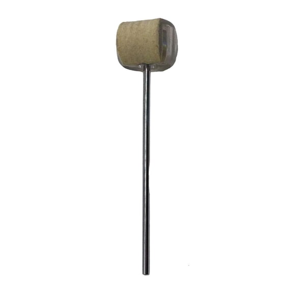 MOMOJIA Felt Head Bass Drum Pedal Beater Kick Drum Beater Mallet Convenient To Use