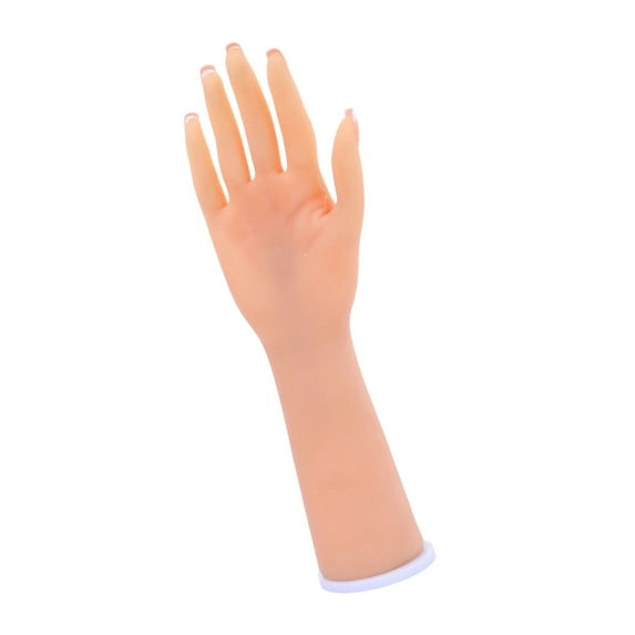 MOMOJIA Flexible Hand Model Realistic Detailing For Jewelry Display Nail Art Practice