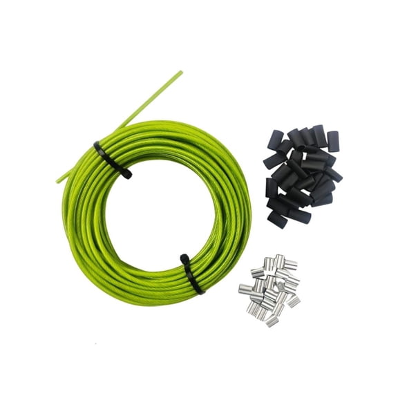 MOMOJIA Flexible Multiple Thread Varnished Steel Staff Fishing Cord with 150KG Load Capacity