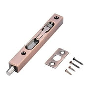 MOMOJIA Flush Bolt French Door Lock Stainless Steel Fire Door Latches Concealed Spring Bolt Concealed Security Latches Easy to Use