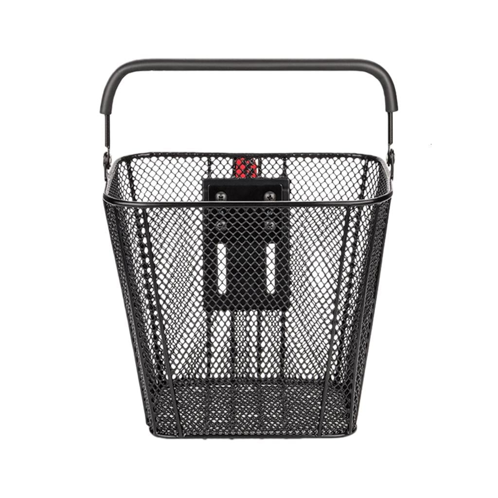 MOMOJIA Front Bike Basket Bicycles Metal Basket Cycling Basket for Electric Bike Kid Bike