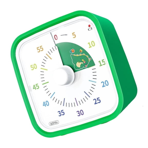 MOMOJIA Fun Cartoon Shaped Noiseless Operation Timer For Children Learning Playtimes Practical Time Management Tool