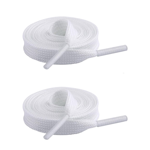 MOMOJIA Glowing In The Dark Athletic Shoestrings Weave Luminously Flat Shoe Lace Replacement For Low Light Conditions