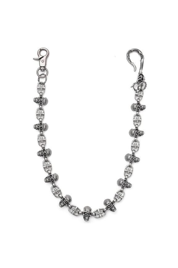 Ha110weenSkeleton Iron Belt Chain Gothic Rock Accessory For Men Women