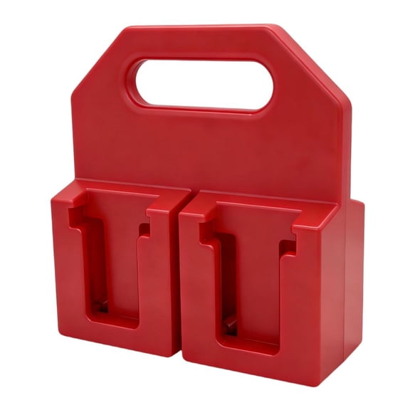 MOMOJIA Handheld ABS Battery Tray for 18V Power Devices Easy Transport Battery Organizers