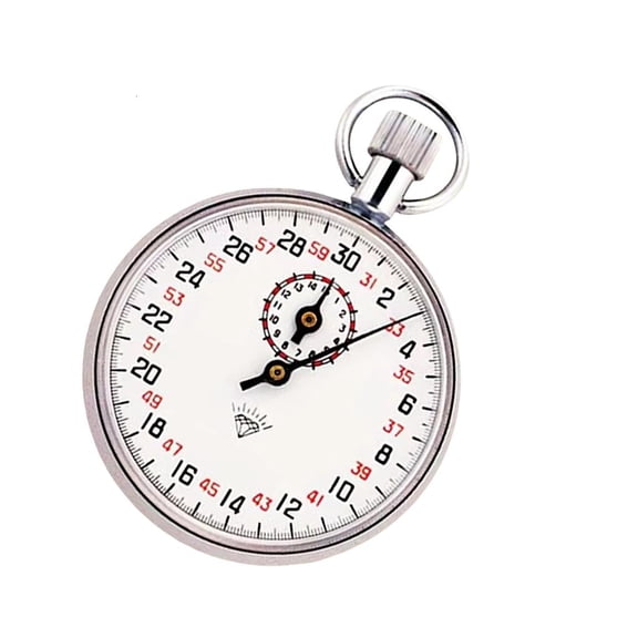 MOMOJIA Handheld Mechanical Stopwatches for Track Races Featuring 30/60 Second Dials and Pause Function Mechanical Running Timers