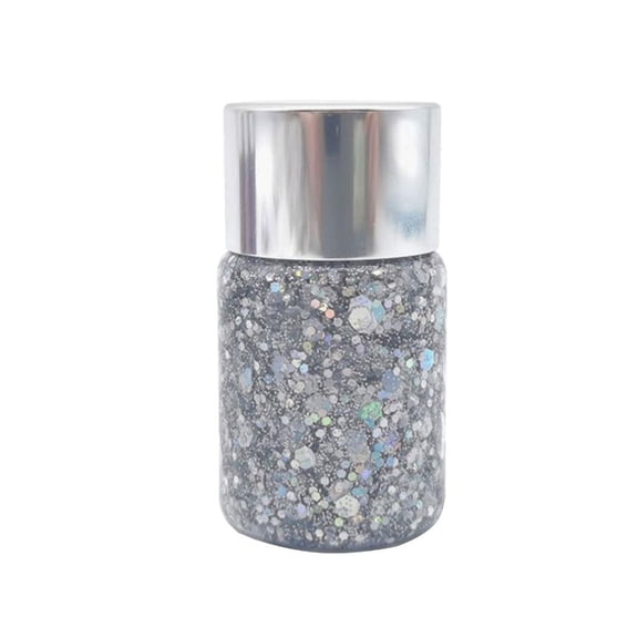 MOMOJIA Handmade Glitters Gel With Reflective Silver Flakes For Costumes Event