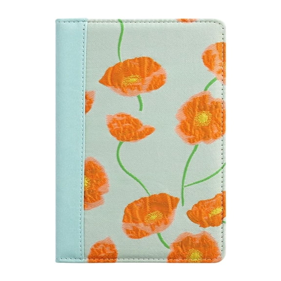MOMOJIA Handmade Retro Fabric Journal A 5 Notebook With Thread Binding Friendly Paper
