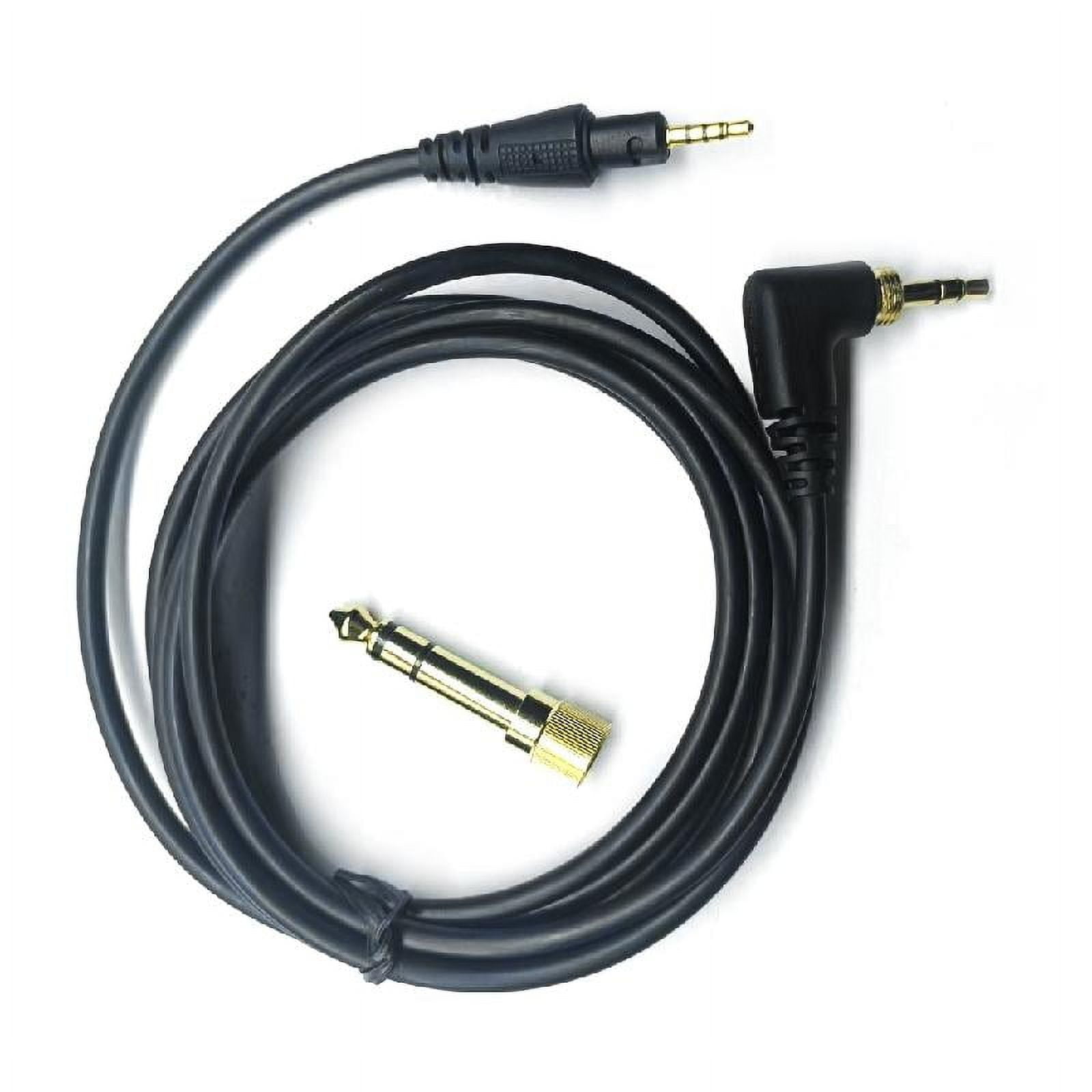 MOMOJIA Headphone Cable Replacement Cord 2.5mm to 3.5mm Connectors Wire ...