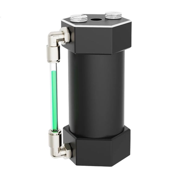 MOMOJIA Heavy Duty Aluminum Liquid Cooling Reservoir Thermal Computer Hardware Rotation