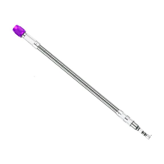 MOMOJIA Heavy Duty Magnetic Hex Key 300mm Flexible Shaft Quick Detach 10pc Bit Metal Tool