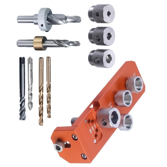 MOMOJIA Heavy Duty Multipurpose 2 In 1 Drilling And Tap Tool With Precise Positioning Suitable For Metalworking And Woodworking