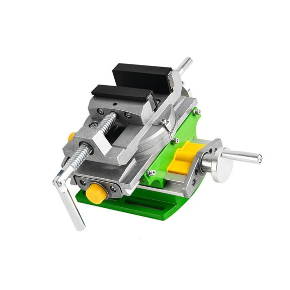 MOMOJIA Heavy Duty Precise Vise Worktable 75mm Clamps Capacity Fine Scale Adjustment