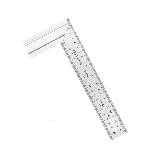MOMOJIA Heavy Duty Stainless Steel Right Angled Measuring Tool Suitable For Builders And Craftsmen Accurate Construction Layouts