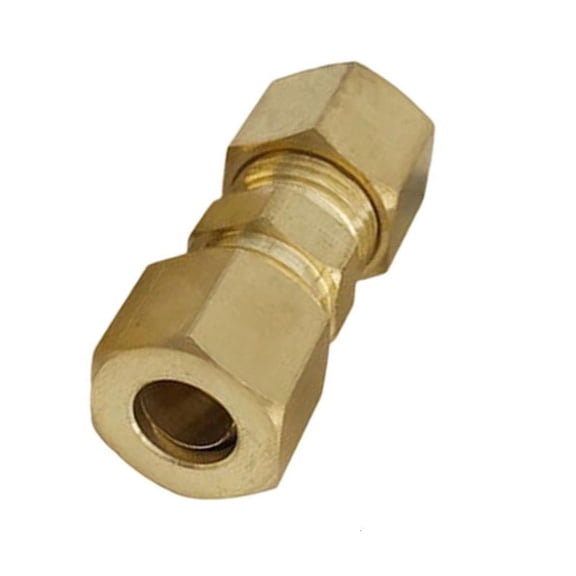 MOMOJIA Heavy-duty 3/16 Brass Compression Fitting Leakproof Designs For Water Supply Pipe Connection