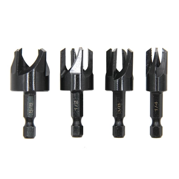 MOMOJIA Hexagonal Shank Woodwork Opener Drill Grinding Wood Slotted Hole Opener