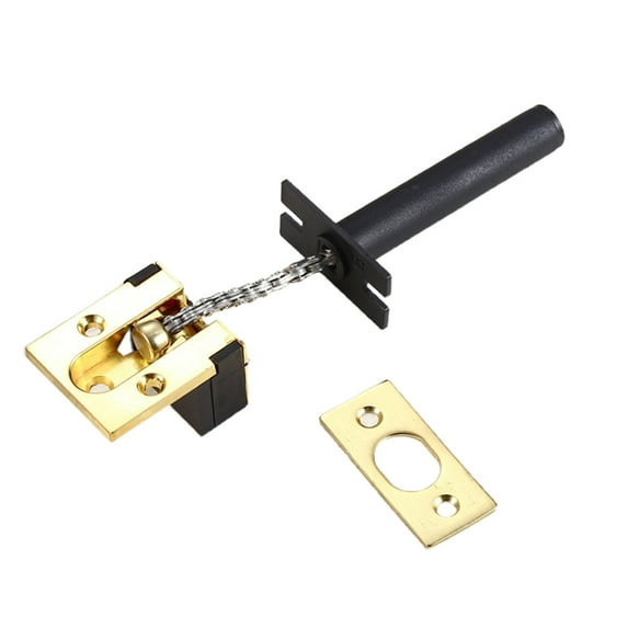 MOMOJIA Hidden Security Door Chain Lock Anti-theft Chain Spike Lock for Home Hotel