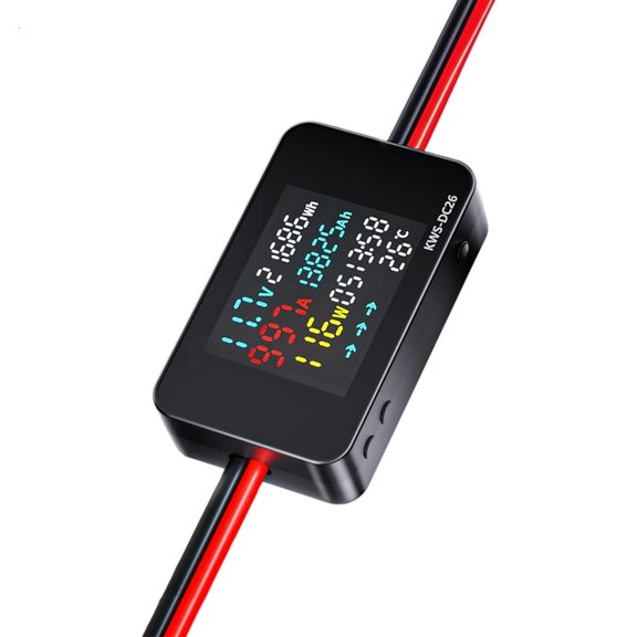 MOMOJIA High Accuracy Electric Current Detectors Bidirectional Testing Multifunctional for Scooters Home Appliances Power Stations