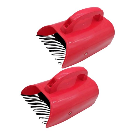 MOMOJIA High Capacity Blueberry Picking Tool Lightweight Ergonomic Handle Durable Plastic Construction