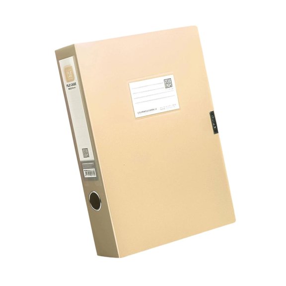 MOMOJIA High Capacity File Organiser Box Presentation Filling Box For School Office Home