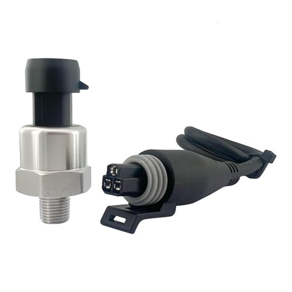 MOMOJIA High Precisions Ceramic Pressure Transducer Sensors Transmitter For Water Air Oil Pressure Measurement NPT 1/8 Interfaces